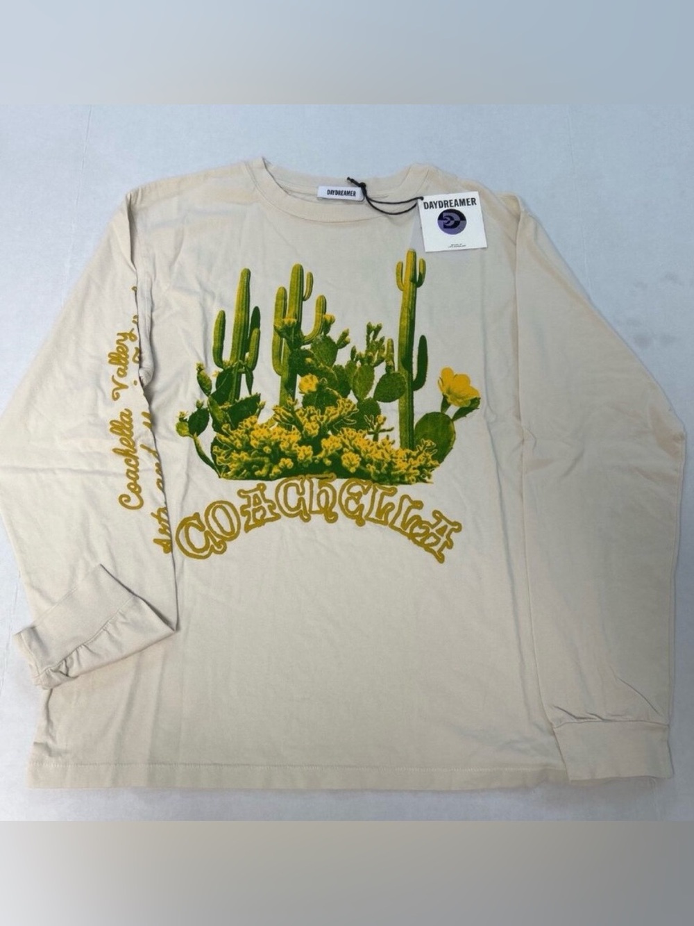 NWT Daydreamer Crew Neck Coachella Long Sleeve Shirt, M - Picture 6 of 13